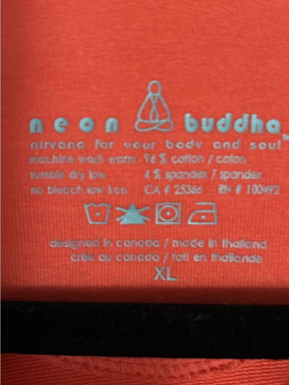 neon buddha orange Button-Front Blazer - Picture 3 of 6